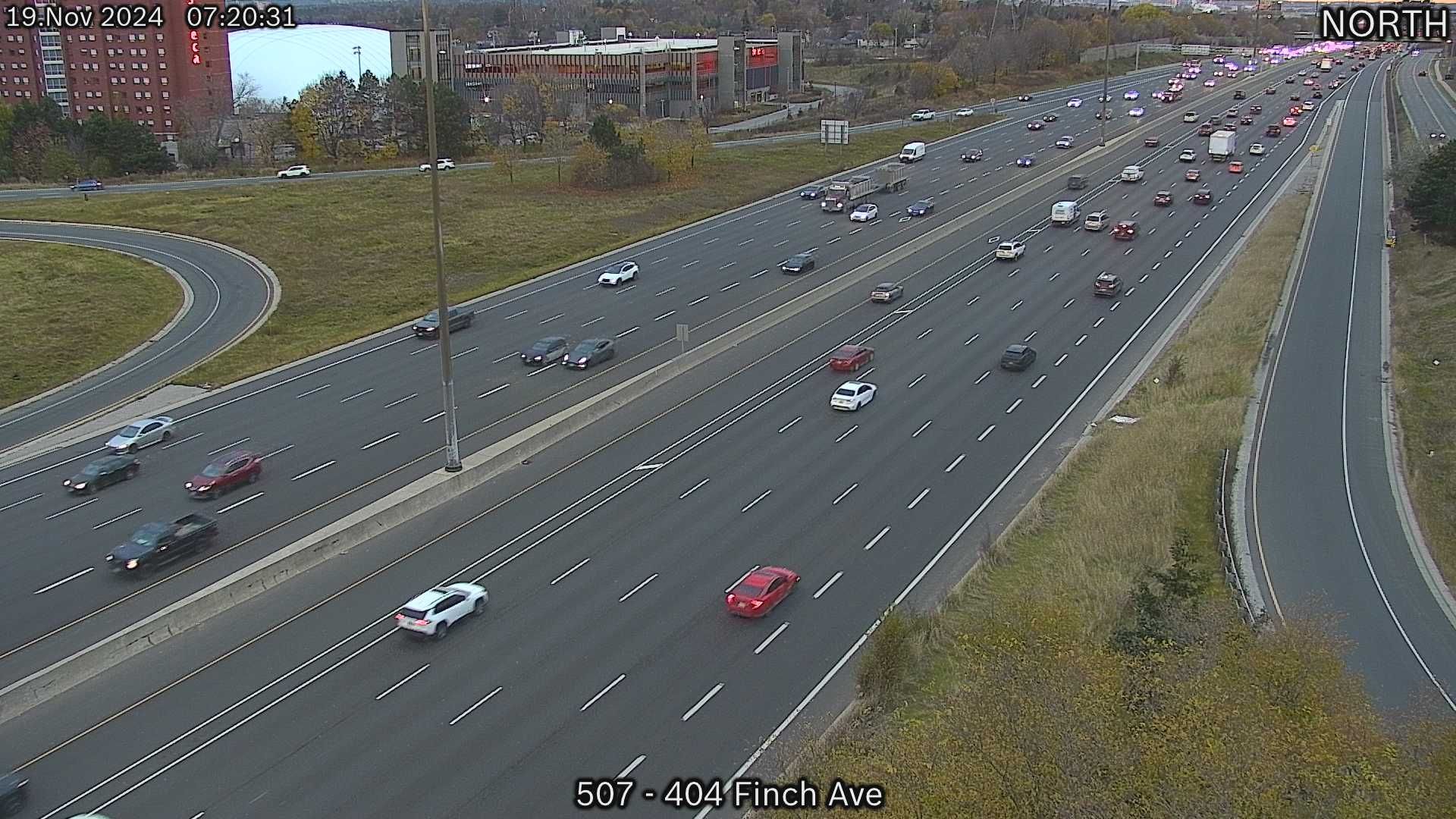 North York: Highway 404 near Finch Avenue