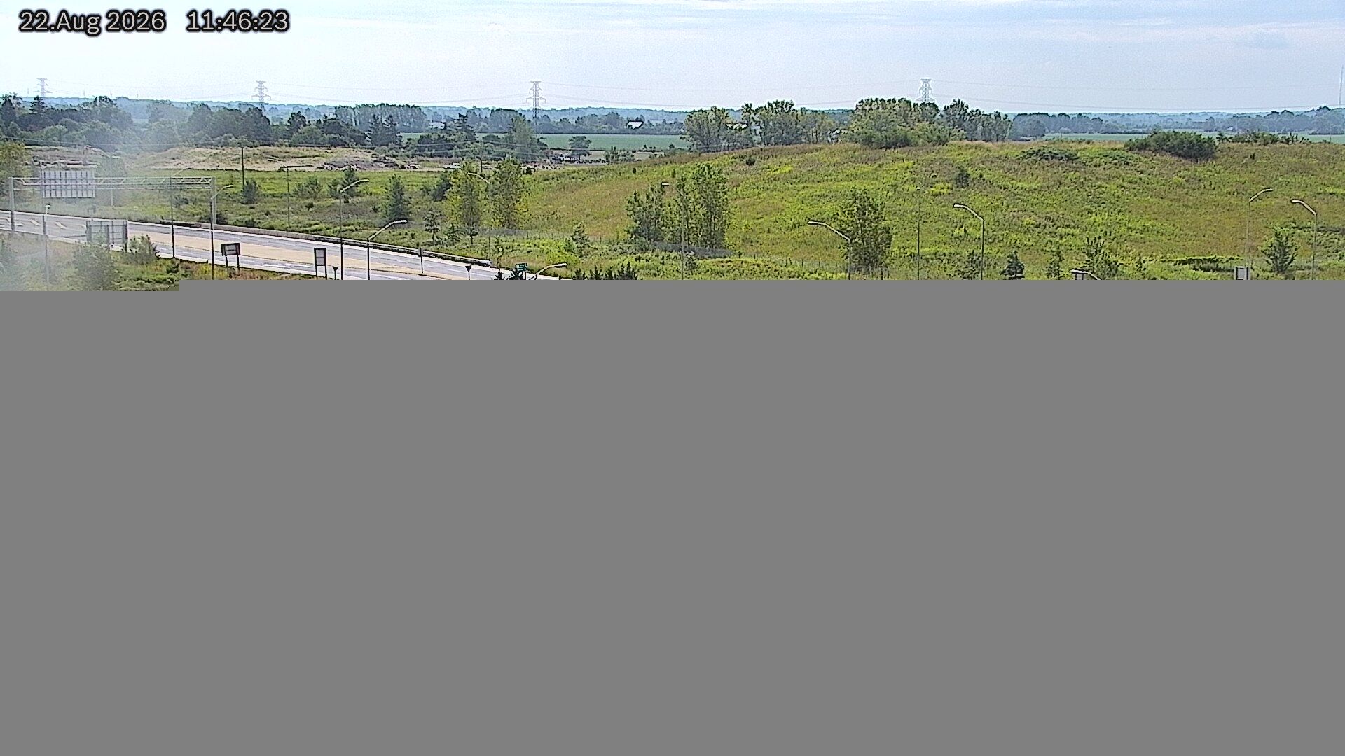 Tecumseh: 401 near Hwy 3 roundabout