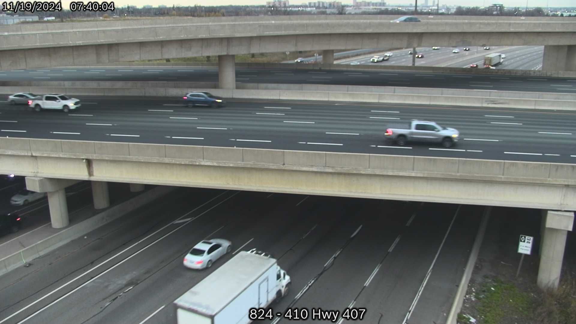Brampton: Highway 410 near Highway 407