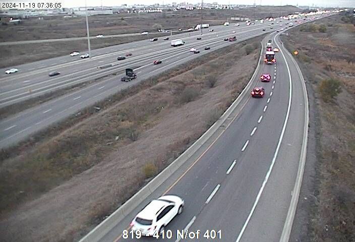 Mississauga: Highway 410 north of Highway 401