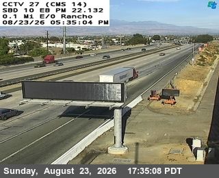 Colton › East: I-10 : (27) East of Rancho
