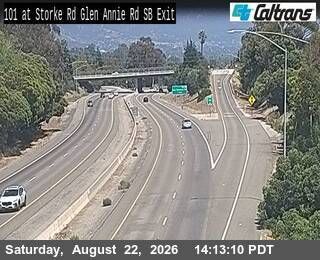 Goleta › South: US-101 : Glen Annie Road SB Exit