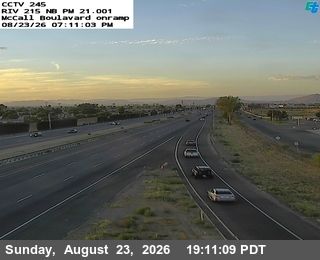 Romoland › North: I-215 : (245) North of McCall Boulevard