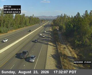 San Bernardino › South: I-215 : (215) 0.5 Miles N of I-210