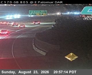 Chula Vista › South: C170) I-805: East Palomar DAR