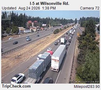 Wilsonville: I-5 at - Rd