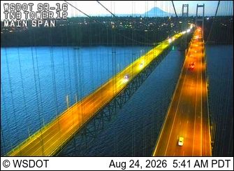 Wollochet: SR 16 at MP 8.0: TNB WB Main Span