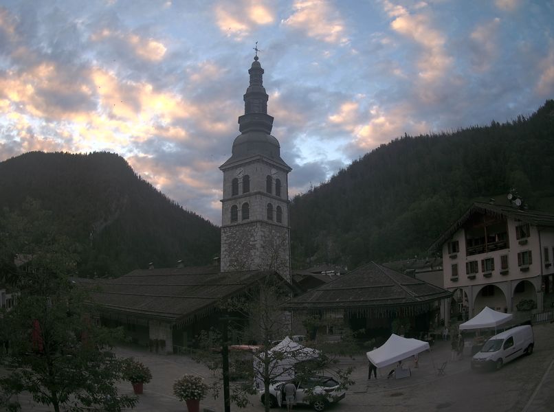La Clusaz: Panoramic Centre village
