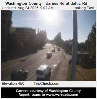 West Haven: Washington County - Barnes Rd at Baltic Rd