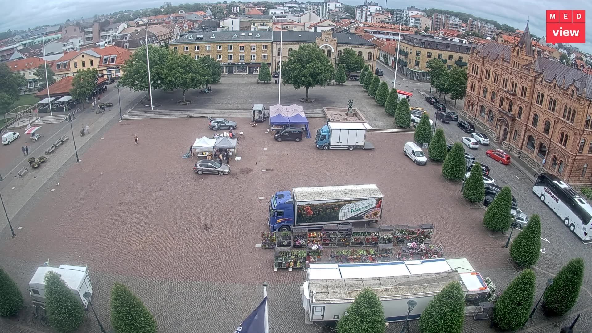 Hunnestad › East: Torghandel - The Market Square - Varbergs torg - Varbergs Stadshotell & Asia Spa