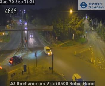 London: A3 Roehampton Vale/A308 Robin Hood