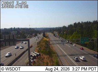 Bellevue: I-90 at MP 10.4: 133rd Ave SE