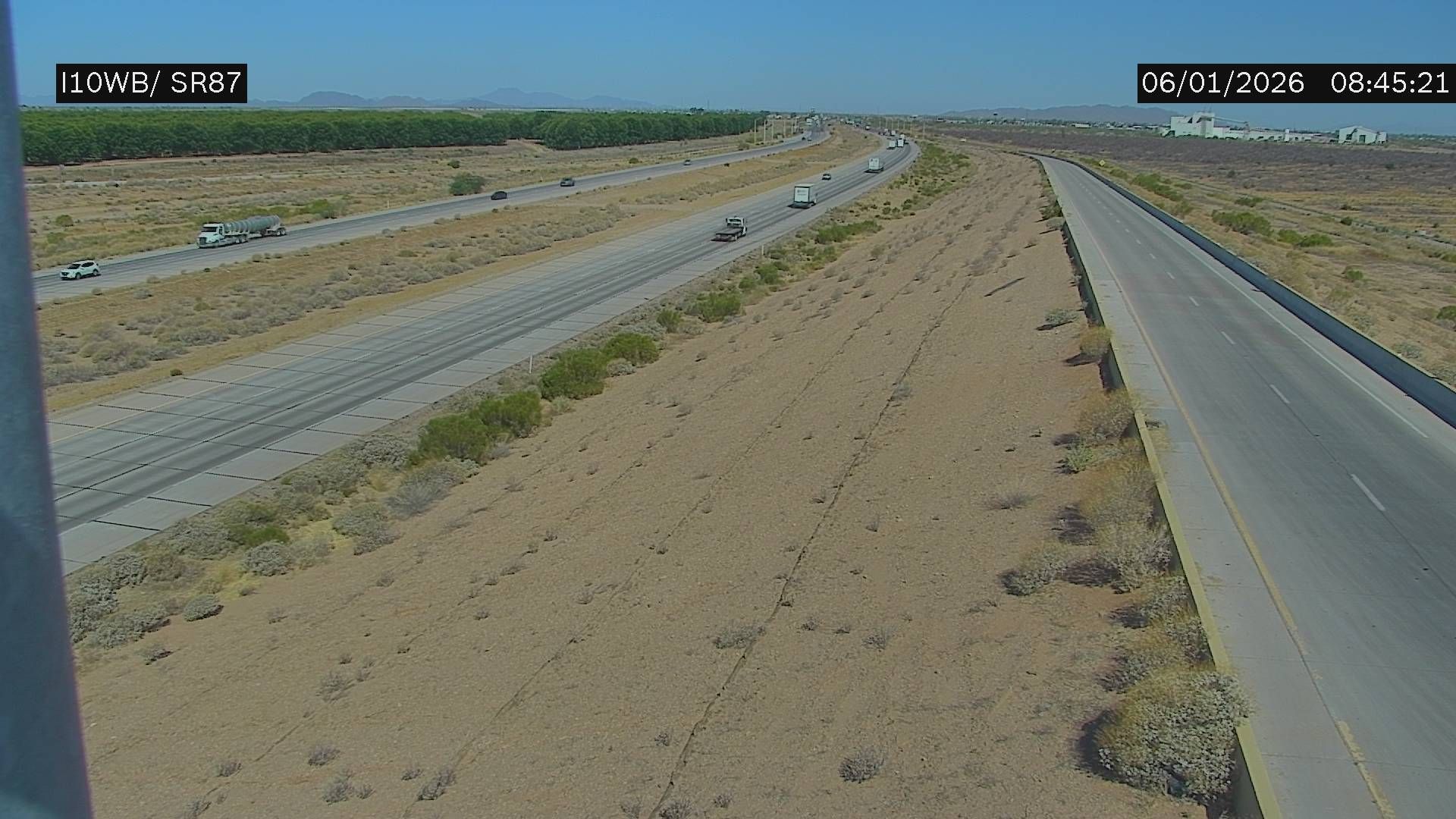 Picacho › West: I-10 WB 210.80 @SR87