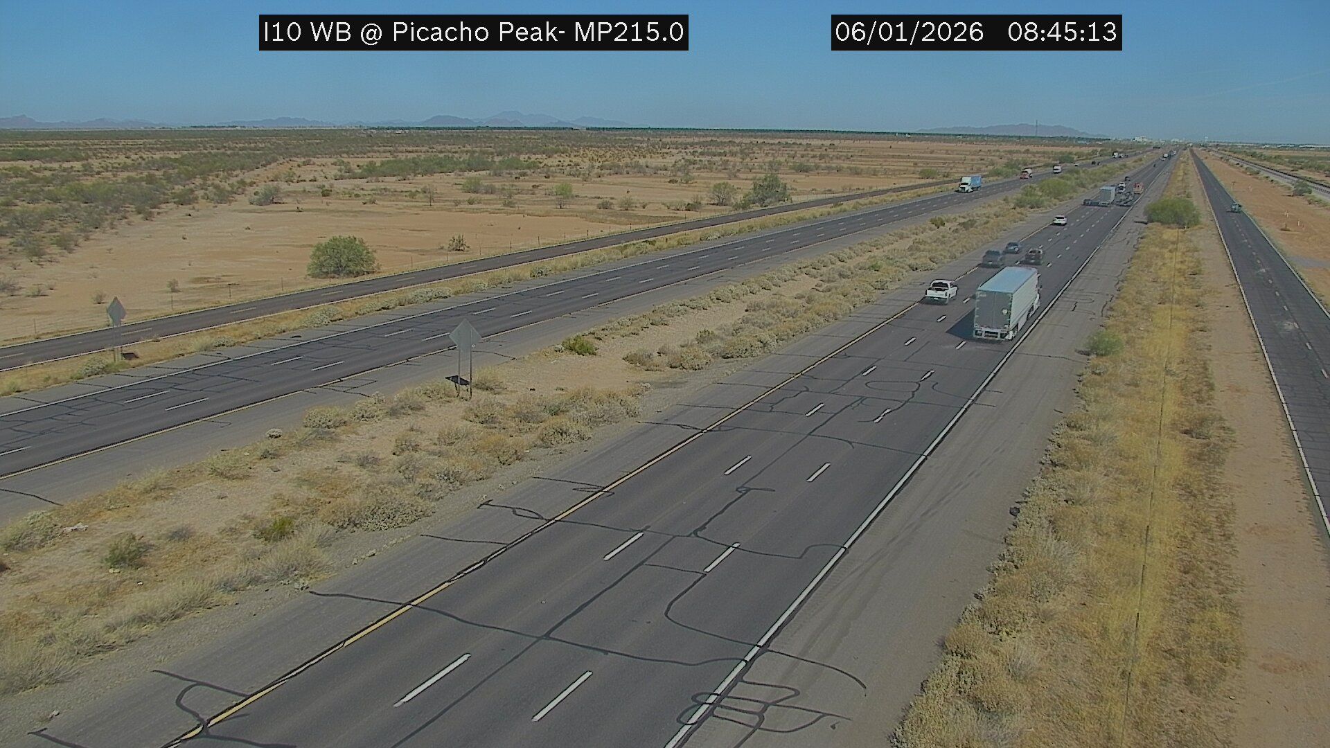 Picacho › East: I-10 EB 215.00 - Peak