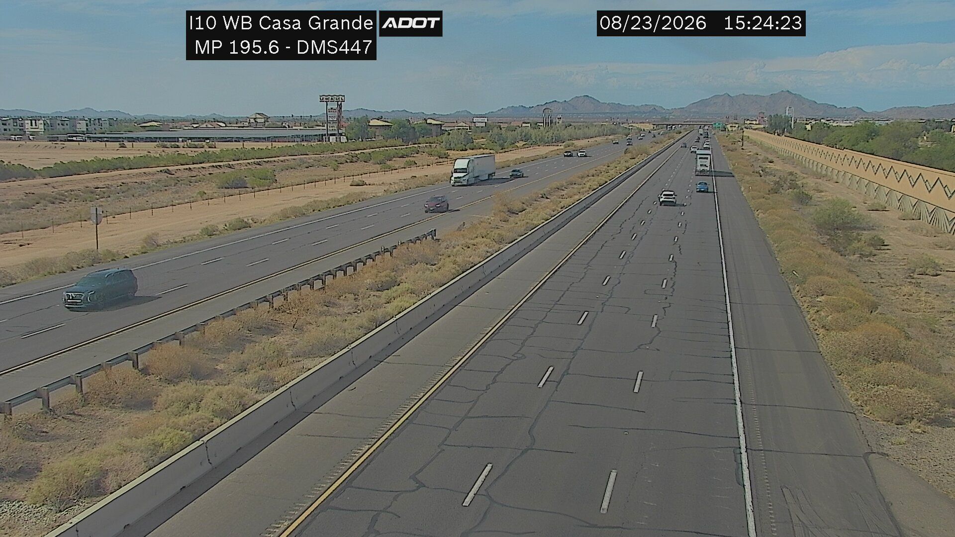 Casa Grande › West: I-10 WB 195.60