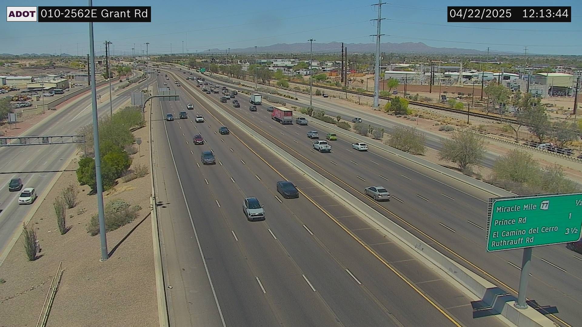El Rio Acres › East: I-10 EB 256.20 @Grant Rd