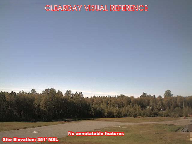 Webcam Talkeetna, Alaska: Talkeetna Airfield (PATK), View in SouthWestern Direction