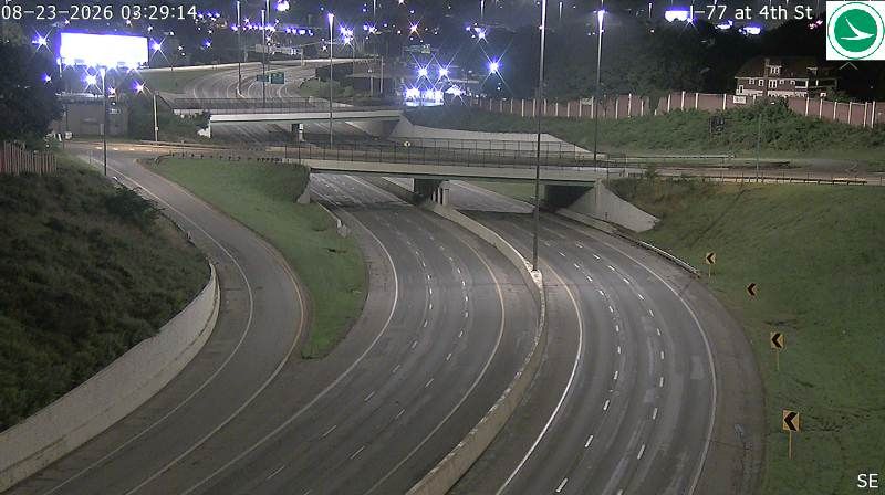 Canton: I-77 at 4th St