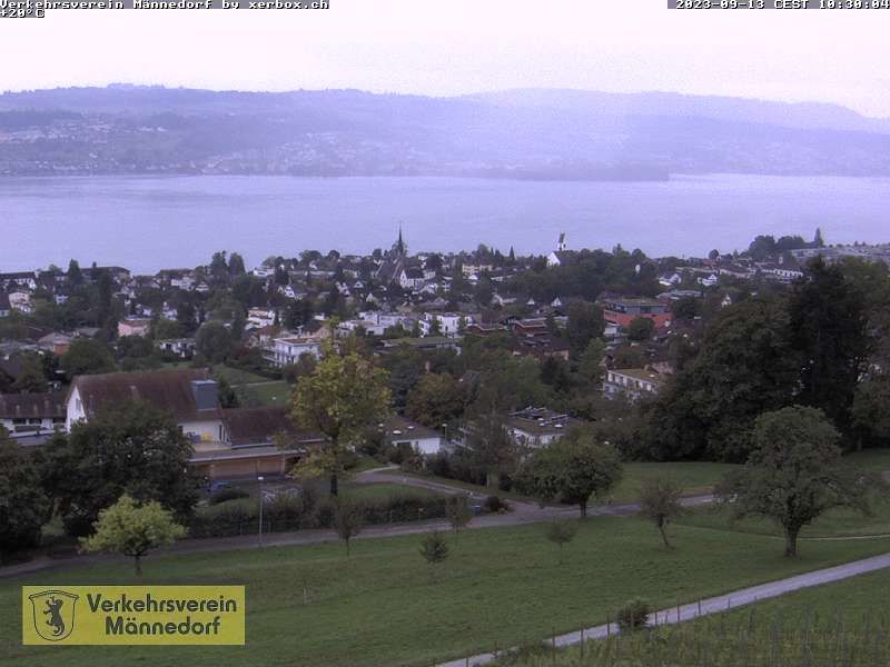 Mannedorf › South-West: Allenbergstrasse - Männedorf, Spital - Bahnhof - Wädenswil - Au peninsula - Lake Zurich - Zimmerberg - Uetliberg