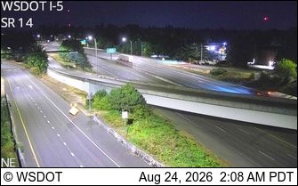 Vancouver: I-5 at MP 0.5: SR 14 Interchange