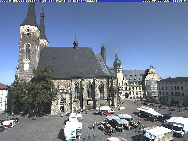 Kothen: Markt Square - Köthen - Anhalt-Bitterfeld