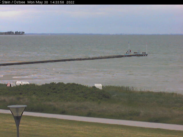 Webcam Stein: Beach of Stein / Baltic Sea