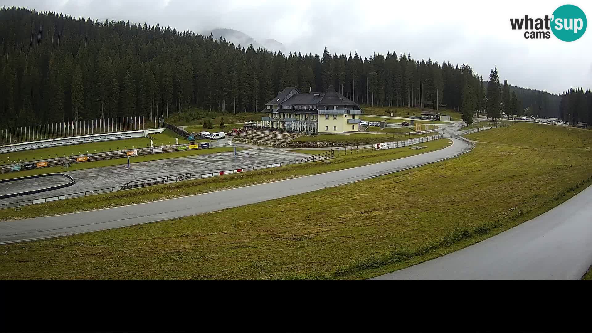 Webcam Pokljuka: Sports Centre Pokljuka - Rudno Polje