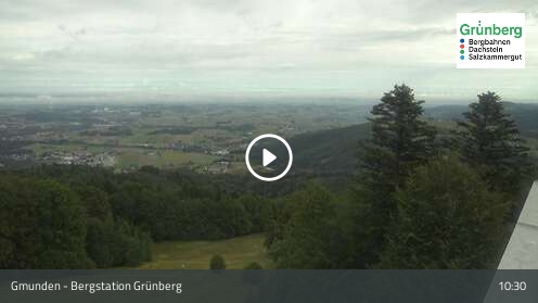 Webcam Gmunden: Bergstation Grünberg