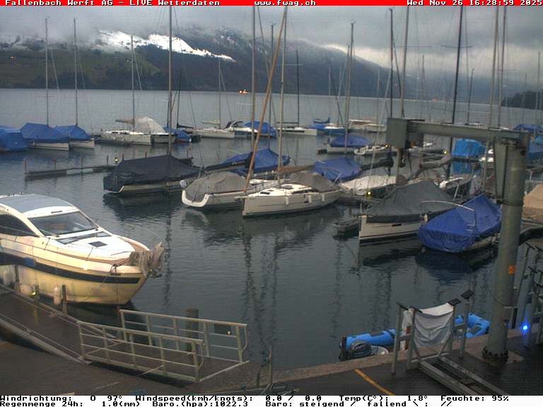 Webcam Brunnen: Marina Fallenbach