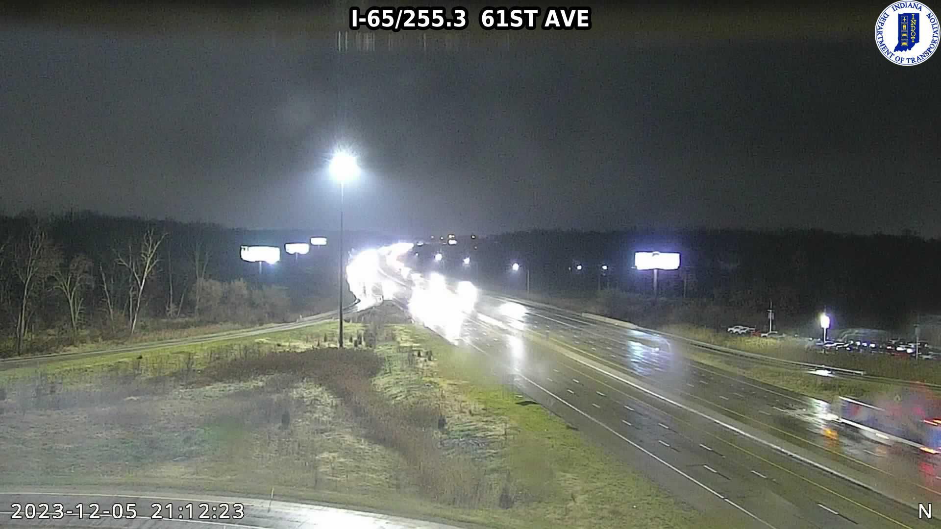 Merrillville: I-65: I-65/255.3 61ST AVE