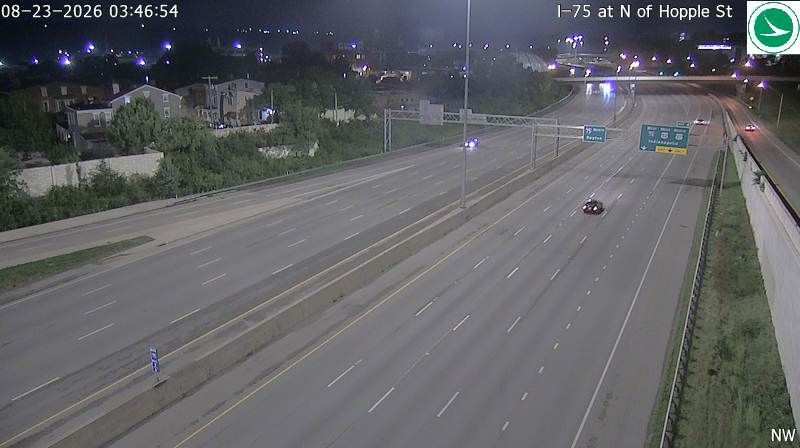 Camp Washington: I-75 at N of Hopple St