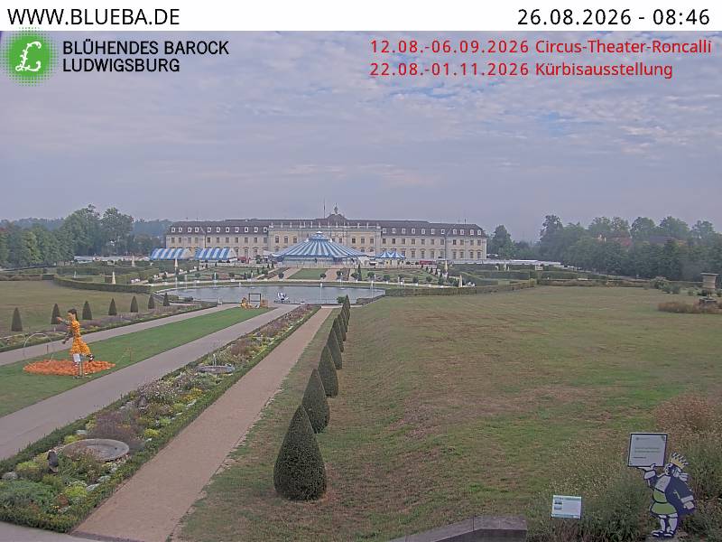 Webcam Ludwigsburg: Ludwigsburg Palace