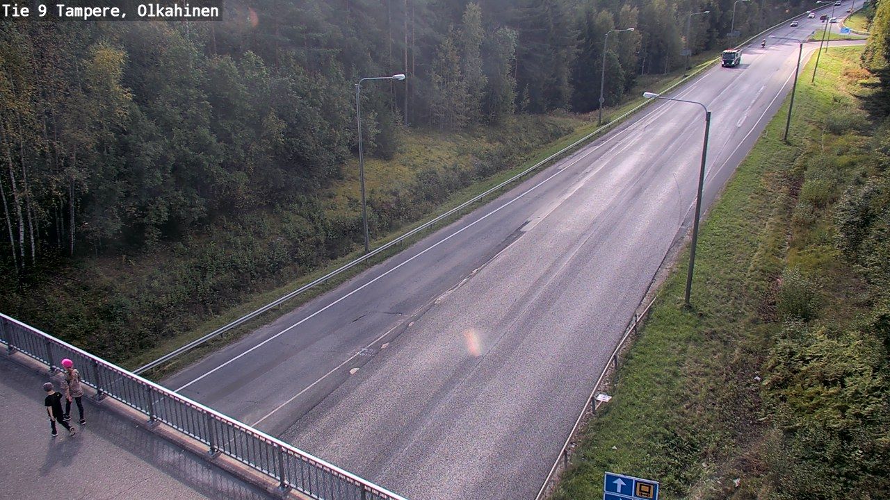 Tampere: Tie - Olkahinen - Tampereelle