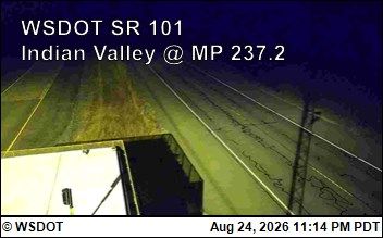 Port Angeles: US 101 at MP 237.1: Indian Valley