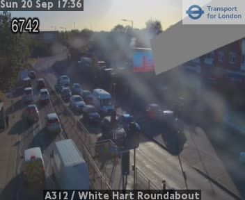 London Borough of Harrow: A312 - White Hart R.bout