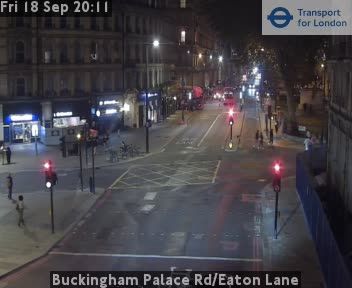 London: Buckingham Palace Rd/Eaton Lane