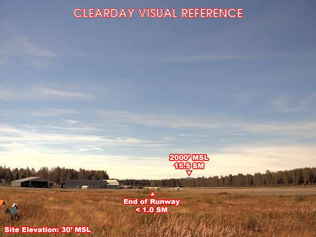 Webcam Gustavus, Alaska: Gustavus Airfield (PAGS), View in SouthWestern Direction