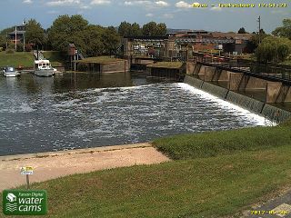 Webcam Tewkesbury: River Avon at Tewkesbury
