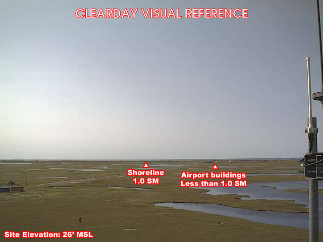Webcam Hooper Bay, Alaska: Hooper Bay Airfield (PAHP), View in SouthWestern Direction