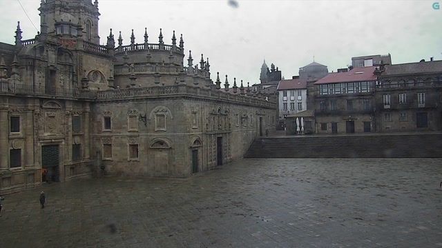 Santiago de Compostela: Praza da Quintana