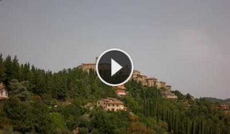 Webcam Monte Santa Maria Tiberina: Town View
