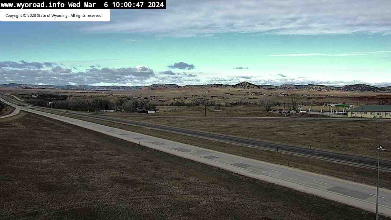 Webcam Beulah, Wyoming: Beulah Interchange - Traffic and Weather