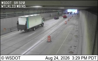 Montlake › West: SR 520 @ MP - Lid WB
