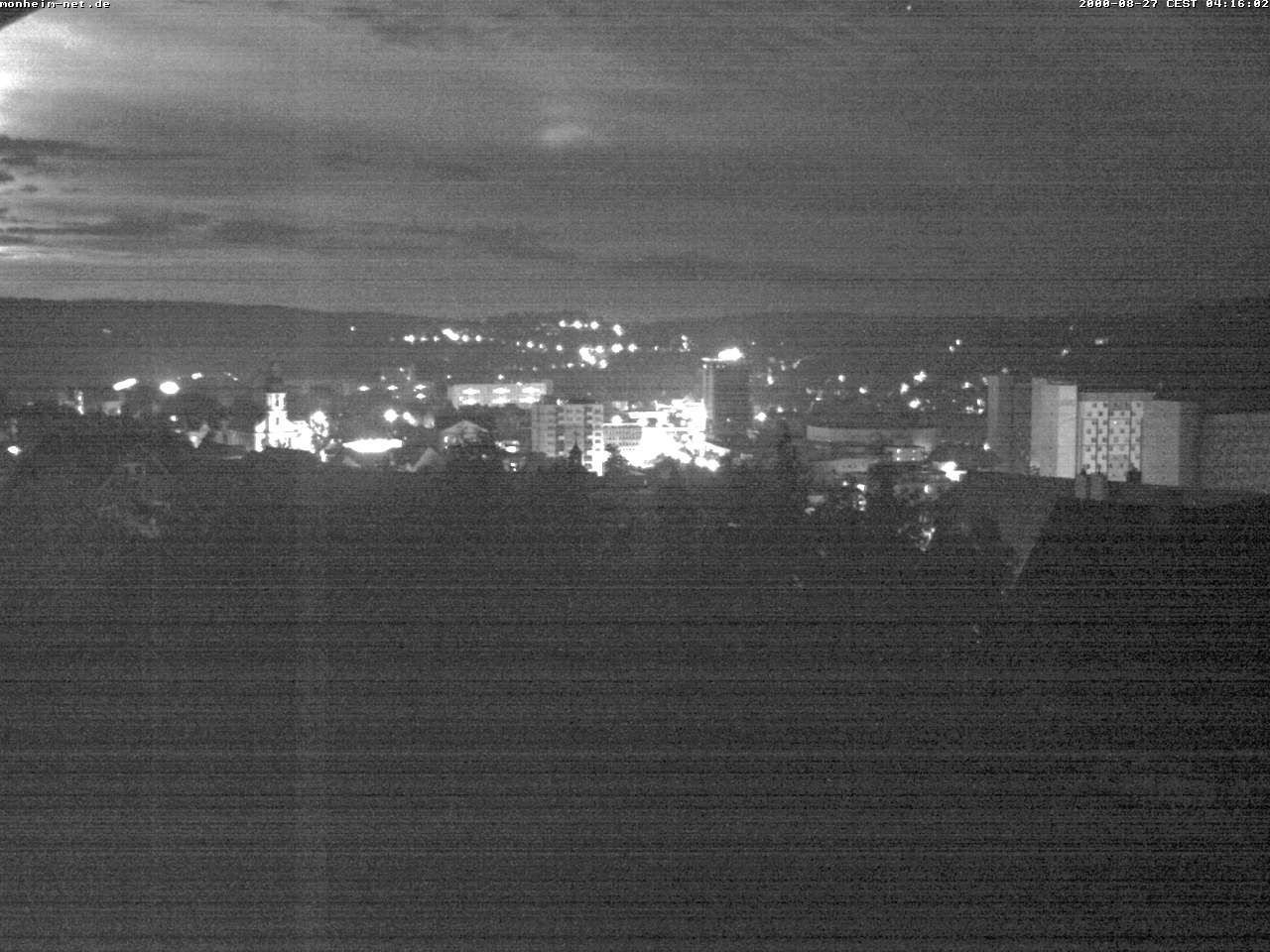 Werra-Suhl-Tal: Webcam Suhl mit Blick auf das Zentrum