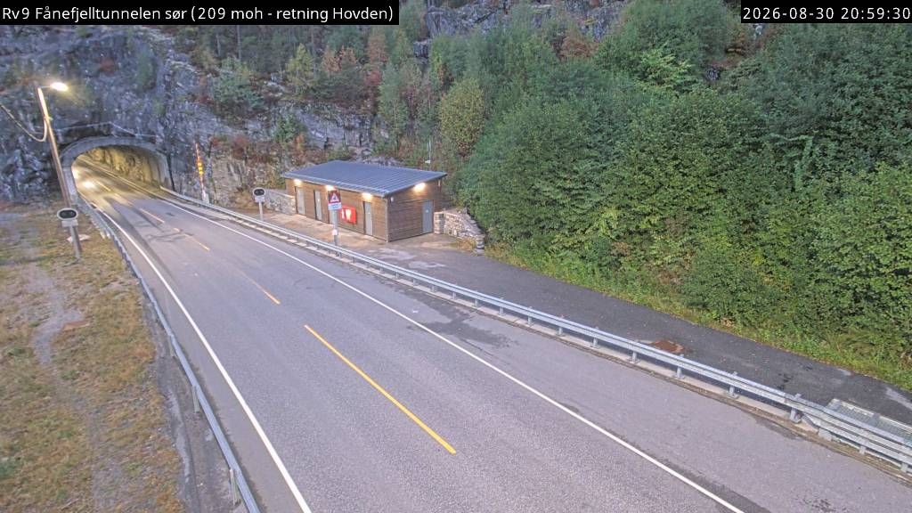 Lauvdal: R9 Fånefjelltunnelen sør (Hovden)
