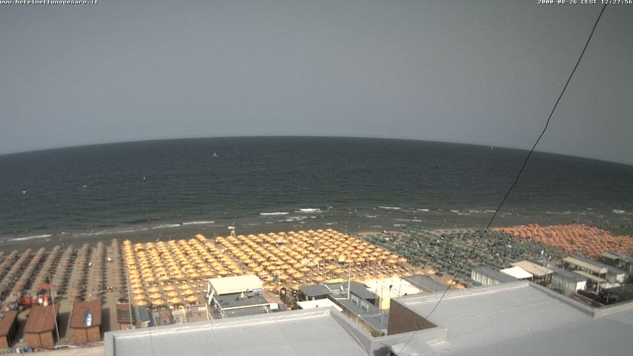 Pesaro: Hotel Nettuno - Spiaggia di Ponente