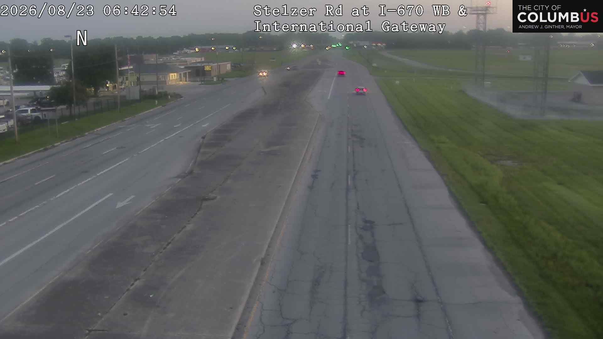 Columbus: City of - Stelzer Rd at International Gateway WB