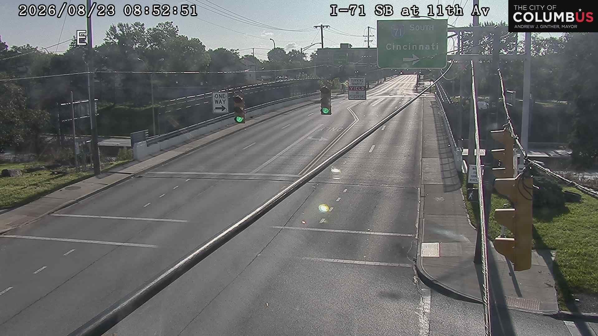 Columbus: City of - I-71 SB ramp at 11th Ave
