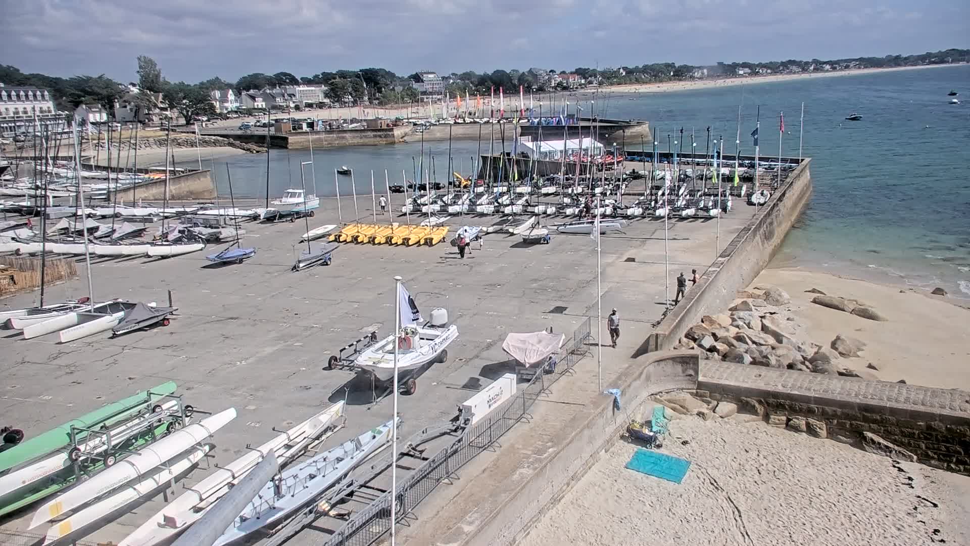 Webcam Carnac: Panoramique vidéo
