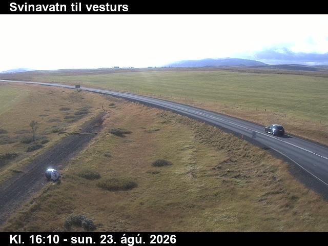Webcam Svínavatn: Route 35 Westwards